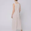 Abito in doppio strato di chiffon