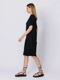 Abito midi con nodo