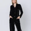 Blazer in velluto