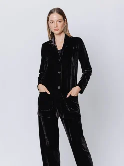 Blazer in velluto
