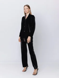 Blazer in velluto