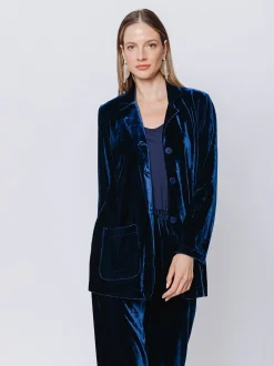 Blazer in velluto
