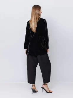 Blazer in velluto