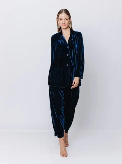 Blazer in velluto