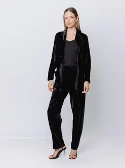 Blazer in velluto