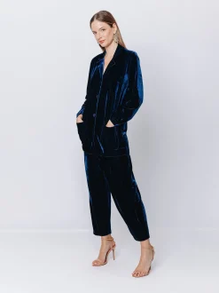Blazer in velluto