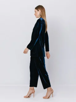 Blazer in velluto