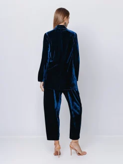 Blazer in velluto