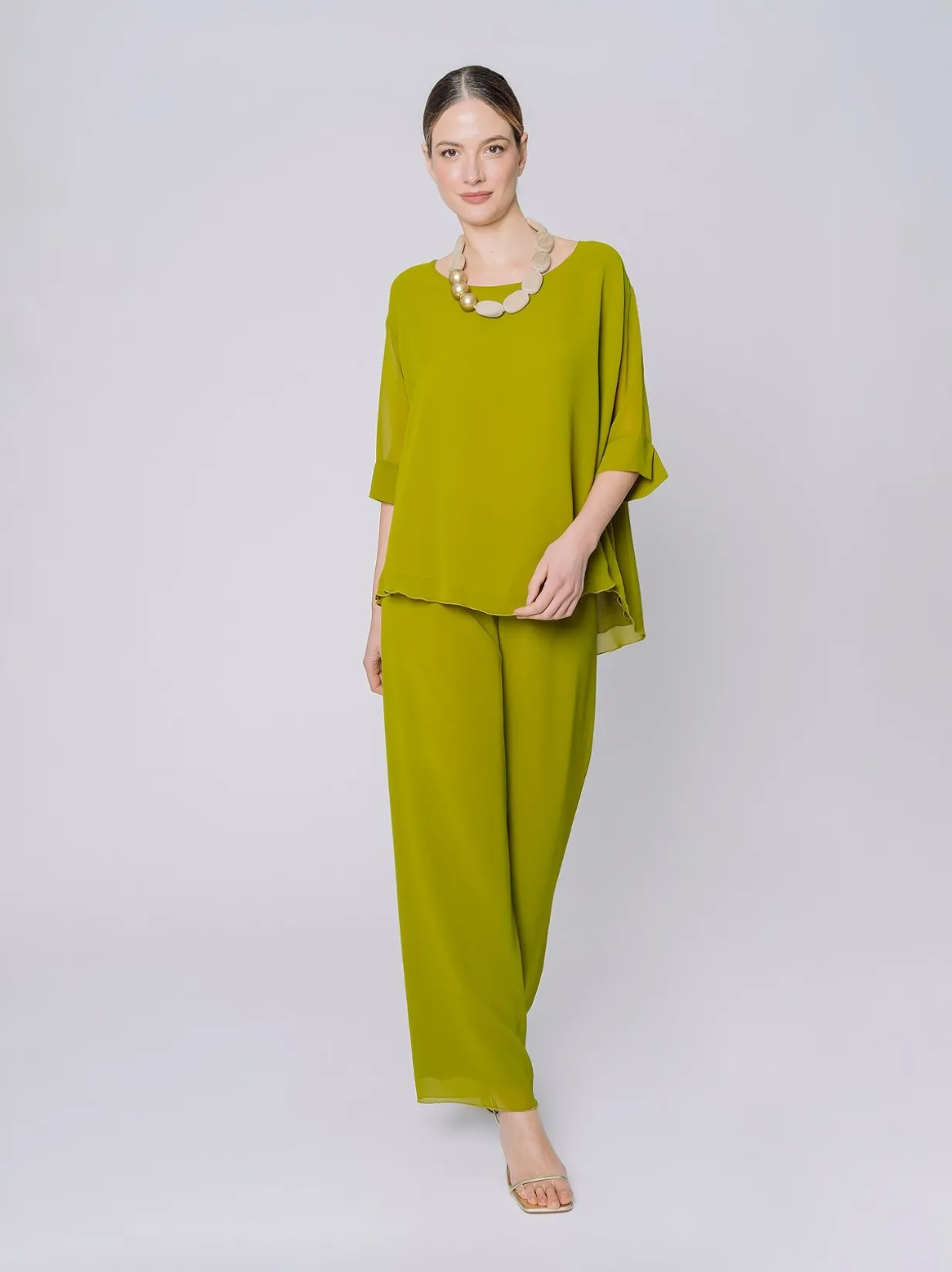 Blusa in chiffon