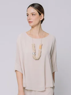 Blusa in chiffon