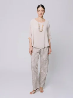 Blusa in chiffon