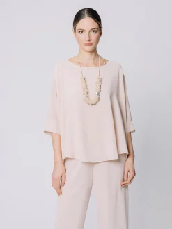 Blusa in chiffon