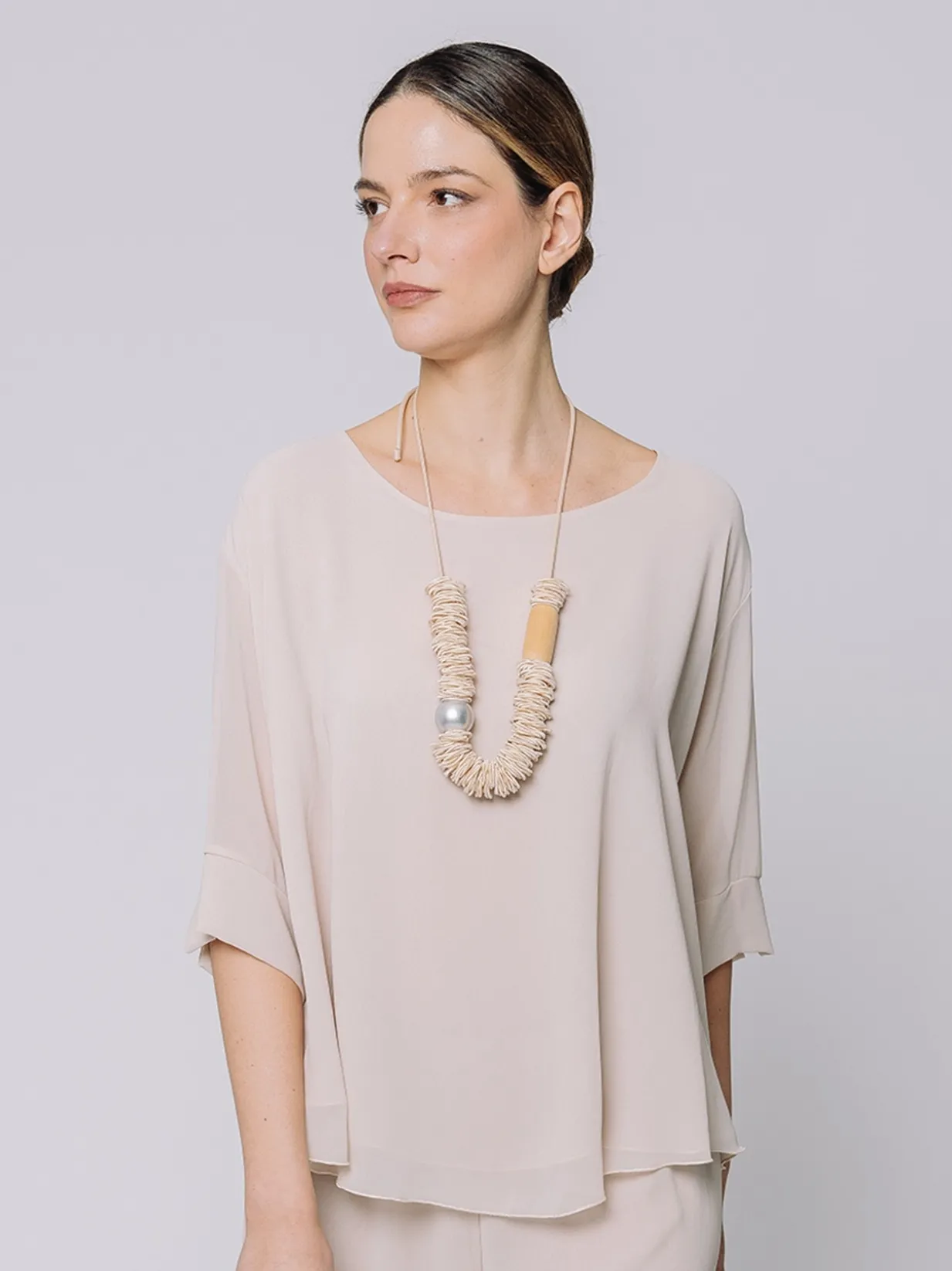 Blusa in chiffon