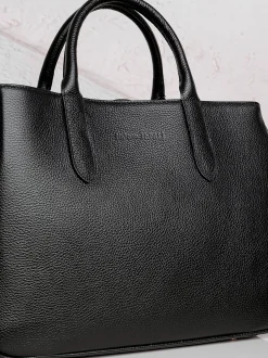 Borsa a mano in pelle