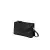 Borsa in pelle con tre zip