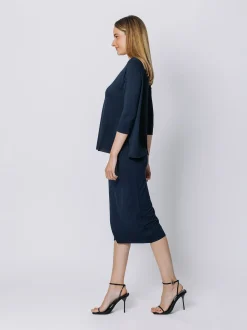 Boxy t-shirt BLU