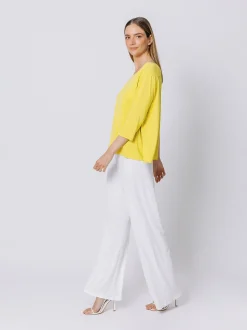 Boxy t-shirt GIALLA