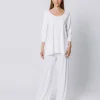 Boxy t-shirt lunga BIANCA