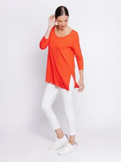 Boxy t-shirt lunga #Essential