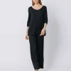 Boxy t-shirt lunga NERA