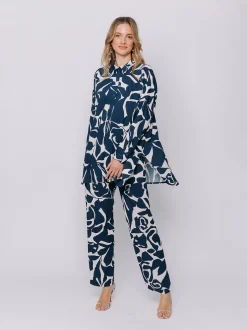 Camicia BLUE FOLIAGE