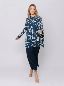 Camicia BLUE FOLIAGE