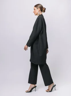 Cappottino in crêpe stretch