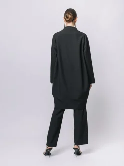 Cappottino in crêpe stretch