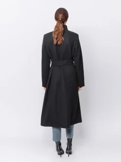 Cappotto in panno di lana