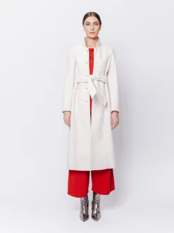 Cappotto in panno di lana