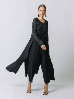 Cardigan in plissè