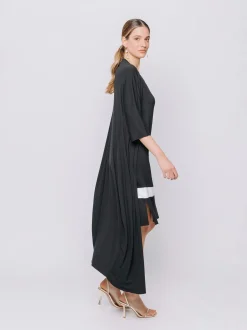 Cardigan lungo in jersey