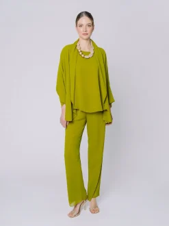 Giacca in chiffon fluido