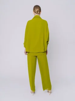 Giacca in chiffon fluido