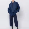 Giacca in lana cotta