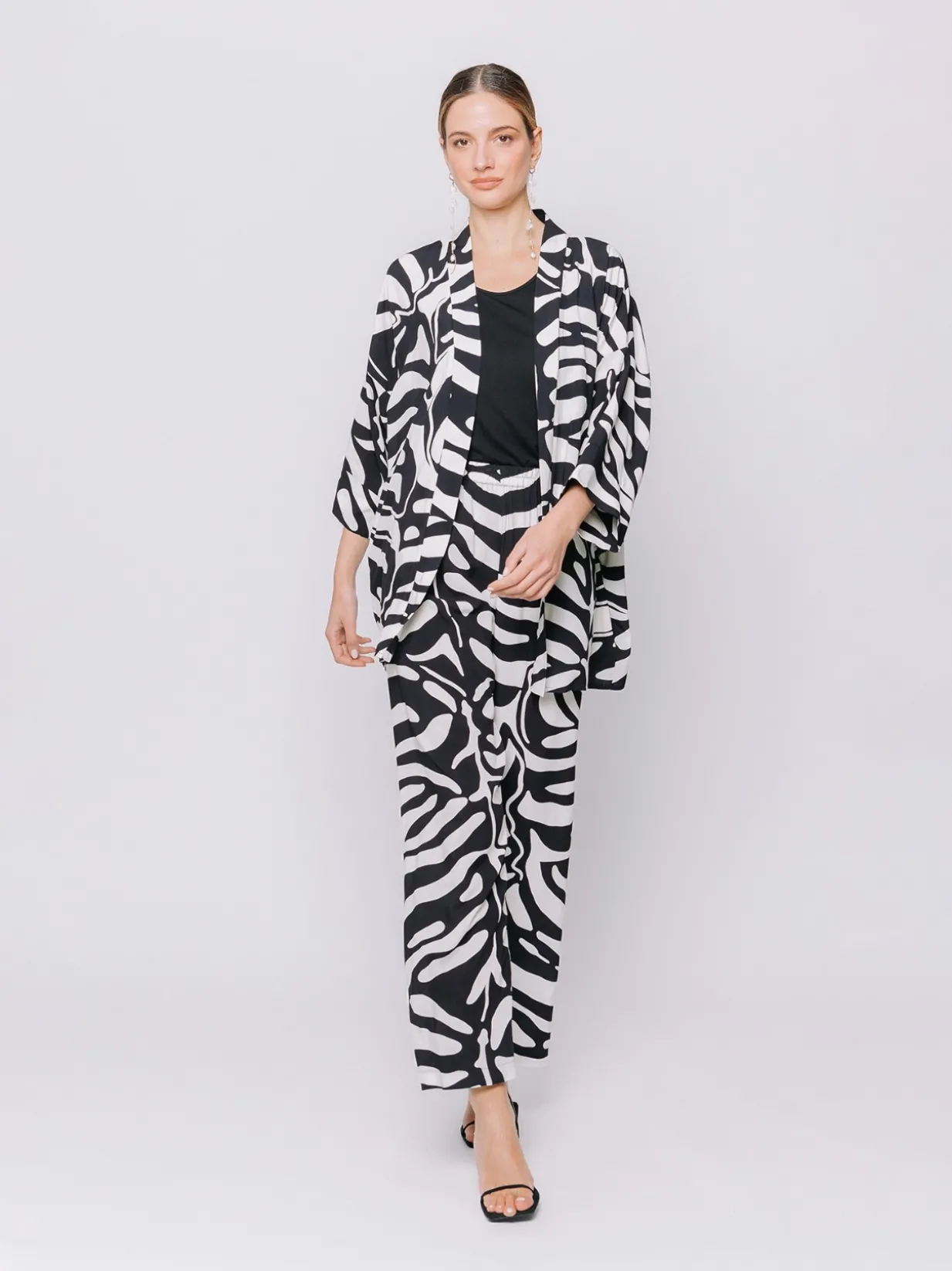 Giacca kimono BLACK JUNGLE