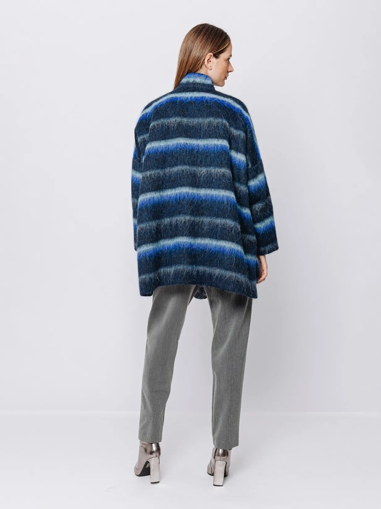 Giacca oversize in Alpaca