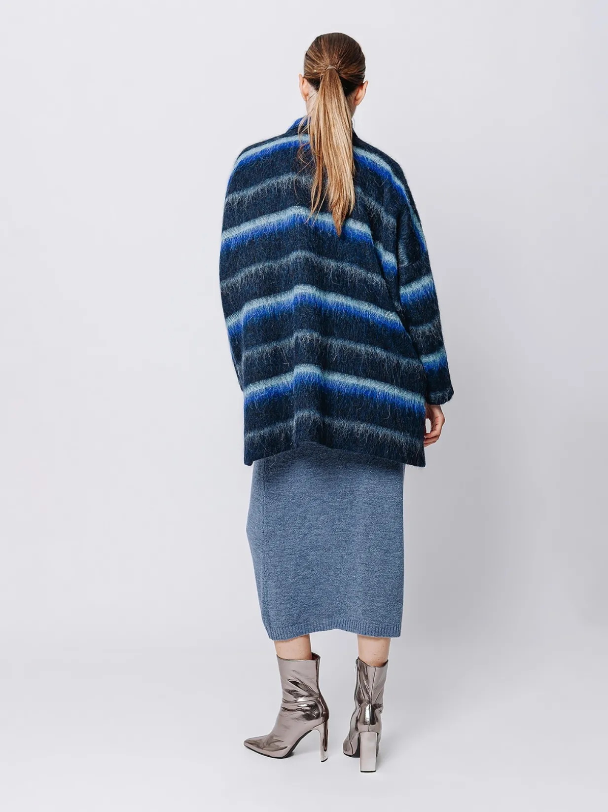 Giacca oversize in Alpaca