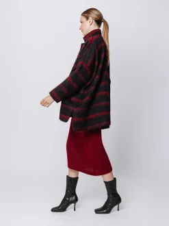 Giacca oversize in Alpaca