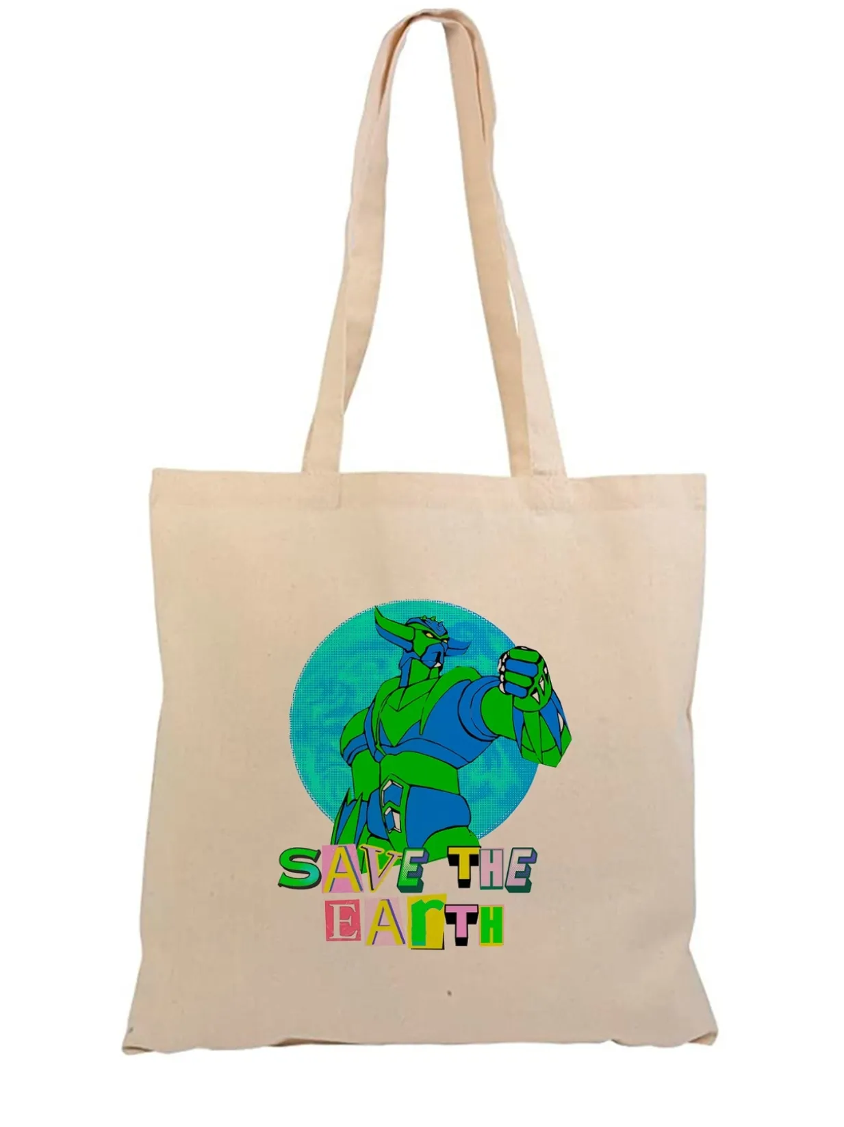 Goldrake Save the Earth Shopping bag - Edizione Speciale Design Week 2023