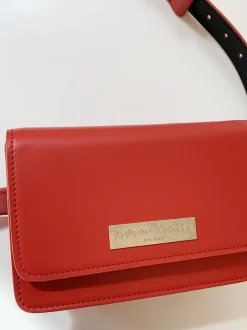 Marsupio con cintura in pelle