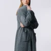 Maxi cardigan in maglia