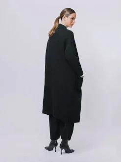 Maxi cardigan in maglia