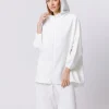 Maxi felpa ultralight con cappuccio