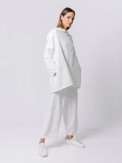 Maxi felpa ultralight con cappuccio