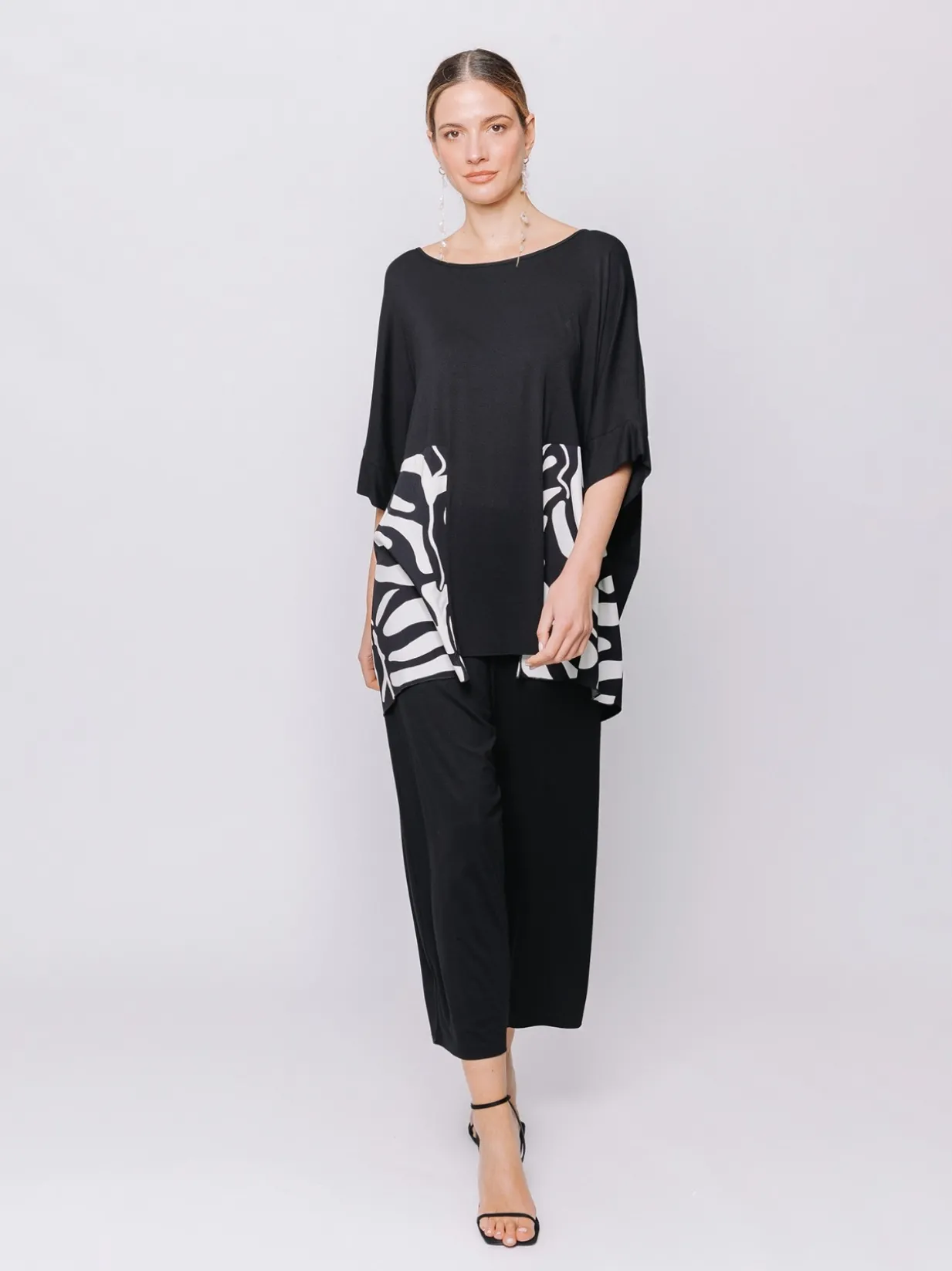 Maxi t-shirt a scatola BLACK JUNGLE