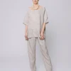 Maxi t-shirt a scatola Plissé eMaterica