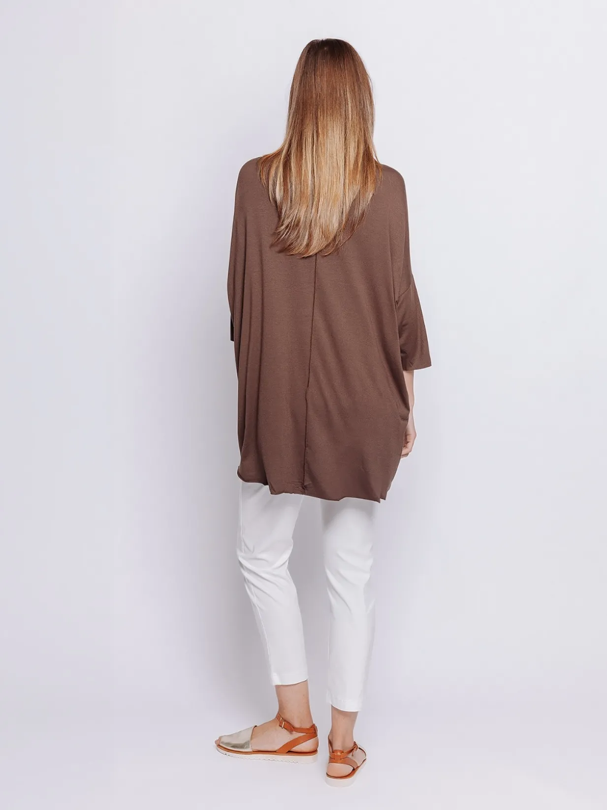Maxi t-shirt in jersey