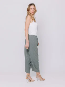 Pantalone a costine piatte