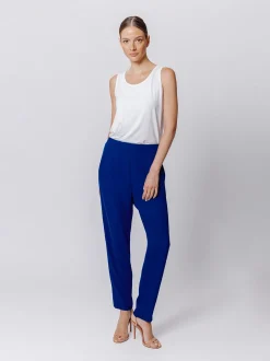 Pantalone chino in cady fluido